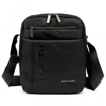 Pánska taška cez rameno čierna - Pierre Cardin Andor