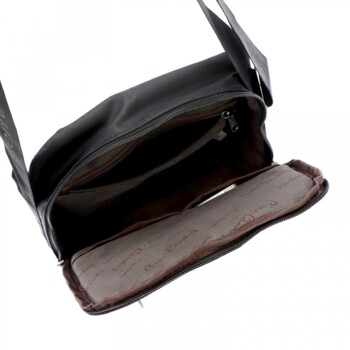 Pánska taška cez rameno čierna - Pierre Cardin Andor