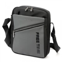 Pánska crossbody taška šedá - Pierre Cardin Naim
