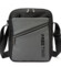 Pánska crossbody taška šedá - Pierre Cardin Naim