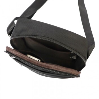 Pánska crossbody taška šedá - Pierre Cardin Naim