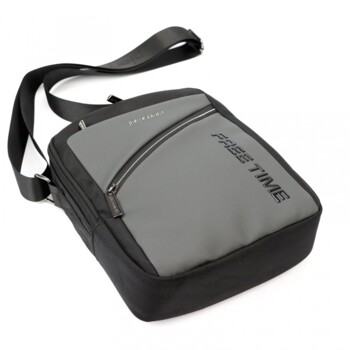 Pánska crossbody taška šedá - Pierre Cardin Naim