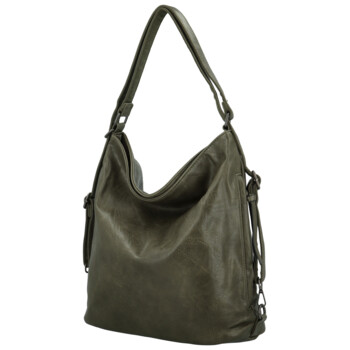 Dámsky kabelko/batoh tmavo zelený - Paolo bags Vasilia