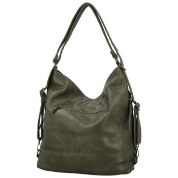 Dámsky kabelko/batoh tmavo zelený - Paolo bags Vasilia