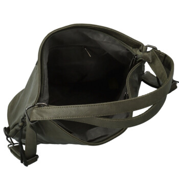 Dámsky kabelko/batoh tmavo zelený - Paolo bags Vasilia