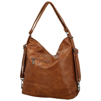 Dámsky kabelko/batoh hnedý - Paolo bags Vasilia