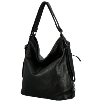 Dámsky kabelko/batoh čierny - Paolo bags Vasilia