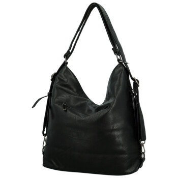 Dámsky kabelko/batoh čierny - Paolo bags Vasilia
