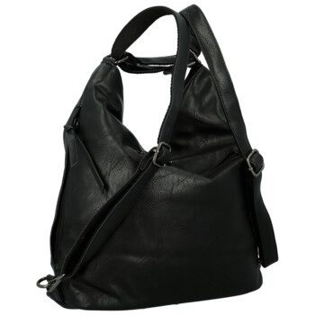 Dámsky kabelko/batoh čierny - Paolo bags Vasilia