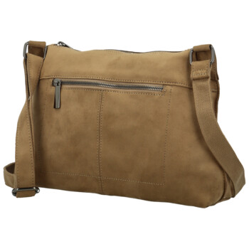 Dámska crossbody kabelka khaki - Paolo bags Talitha