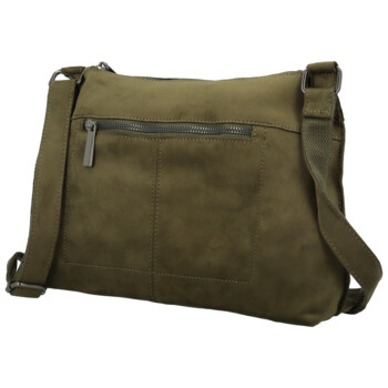 Dámska crossbody kabelka tmavo zelená - Paolo bags Talitha