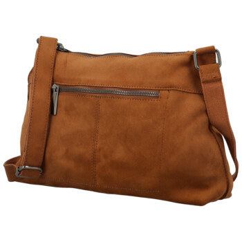 Dámska crossbody kabelka hnedá - Paolo bags Talitha