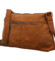 Dámska crossbody kabelka hnedá - Paolo bags Talitha