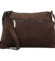 Dámska crossbody kabelka coffee - Paolo bags Talitha