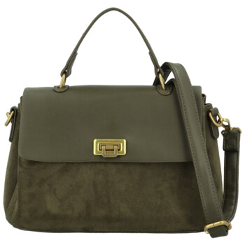 Dámska kabelka do ruky tmavo zelená - Paolo bags Tess