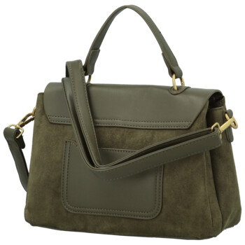 Dámska kabelka do ruky tmavo zelená - Paolo bags Tess