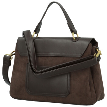 Dámska kabelka do ruky coffee - Paolo bags Tess