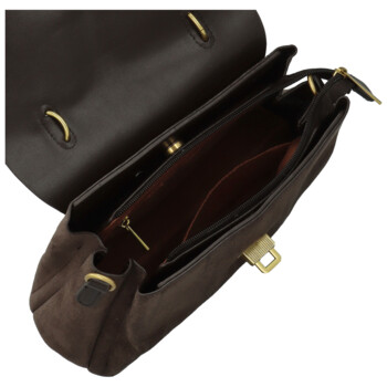 Dámska kabelka do ruky coffee - Paolo bags Tess