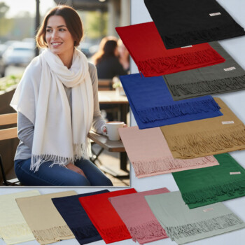 Dámsky šál krémový - Firenze Trixa