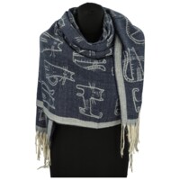 Dámsky šál tmavo modrá - Firenze Casey