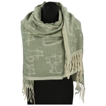 Dámsky šál zelený - Firenze Casey