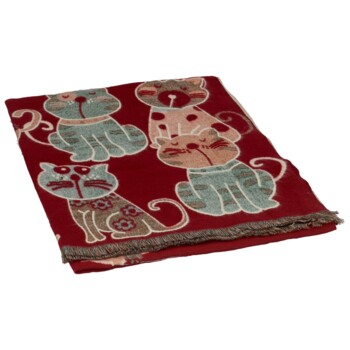 Dámsky šál červený - Firenze Gitel