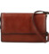 Dámska kožená crossbody kabelka hnedá - Katana Saire