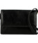 Dámska kožená crossbody kabelka čierna - Katana Saire