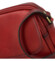 Dámska kožená crossbody kabelka vínová - Katana Shirin