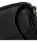 Dámska kožená crossbody kabelka čierna - Katana Shirin