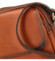 Dámska kožená crossbody kabelka koňaková - Katana Shirin