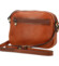 Dámska kožená crossbody kabelka koňaková - Katana Shirin