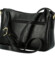 Dámska kožená crossbody kabelka čierna - Katana Denali