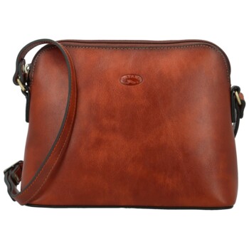 Dámska kožená crossbody/taška hnedá - Katana Akíra