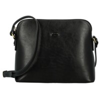 Dámska kožená crossbody/taška čierna - Katana Akíra