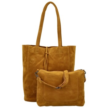 Dámsky set kabeliek žltý - Paolo bags Viorel