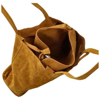 Dámsky set kabeliek žltý - Paolo bags Viorel