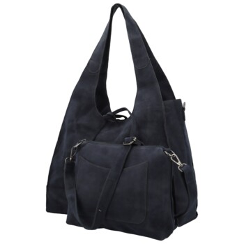 Dámsky set kabeliek tmavo modrý - Paolo bags Sherika