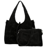 Dámsky set kabeliek čierny - Paolo bags Sherika