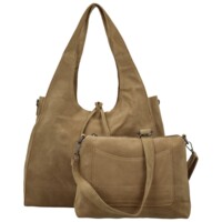 Dámsky set kabeliek camel - Paolo bags Sherika