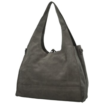 Dámsky set kabeliek tmavo šedý - Paolo bags Sherika