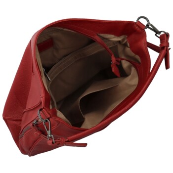 Dámska kabelka na rameno červená - Paolo bags Leyra