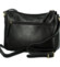 Dámska kožená crossbody kabelka čierna - Katana Ristta