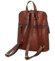Dámsky kožený batoh hnedý - Katana Naira