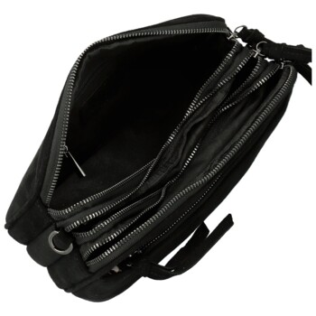 Dámska crossbody kabelka čierna - Paolo bags Josefin