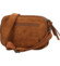 Dámska crossbody kabelka koňaková - Paolo bags Josefin
