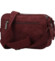 Dámska crossbody kabelka vínová - Paolo bags Josefin