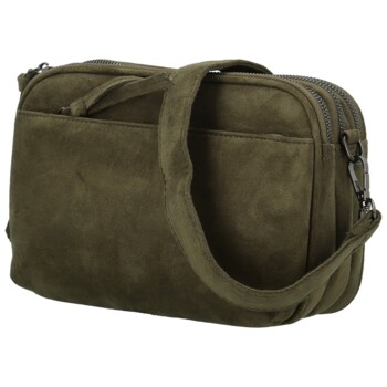Dámska crossbody kabelka tmavo zelená - Paolo bags Josefin