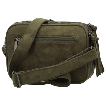 Dámska crossbody kabelka tmavo zelená - Paolo bags Josefin