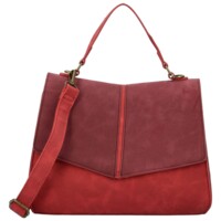 Dámska kabelka do ruky červeno/vínová - Paolo bags Simwa